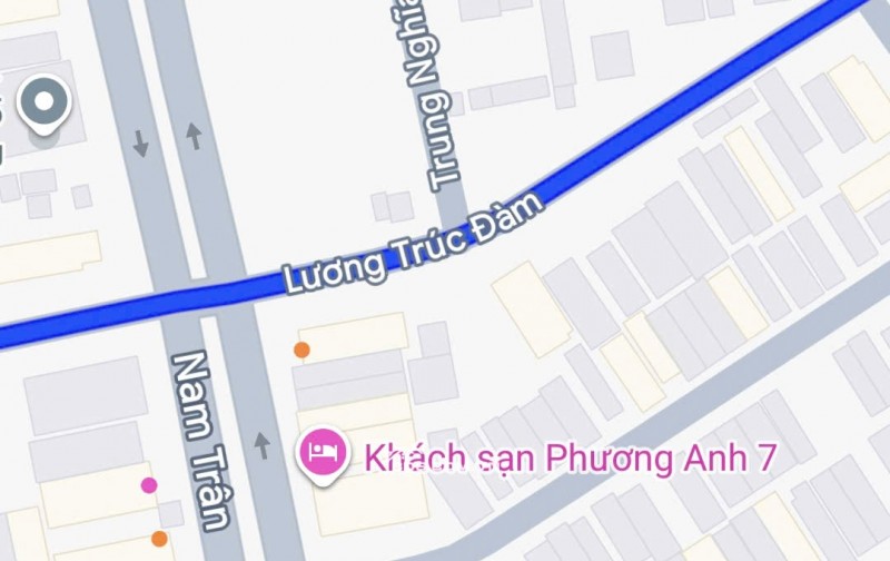 ĐẤT 1 CẶP ĐƯỜNG 10,5M LƯƠNG TRÚC ĐÀM  – ĐỐI DIỆN BẾN XE